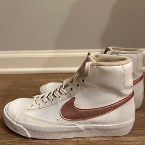 Nike Cream High-Top Sneakers
